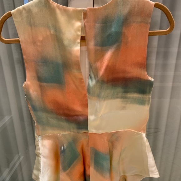 Elizabeth and James peplum top - Picture 4 of 5